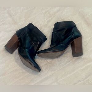 Tory Burch Leather Ankle Boots